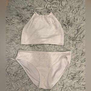 White Lace Bikini Set